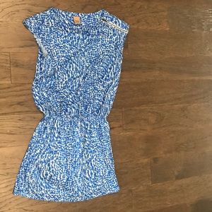 Zara | Blue and White Dress